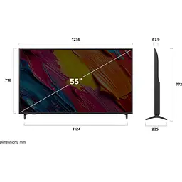 Телевізор LG AI 70 55` QNED UHD 4K (55QNED70A6A) UA [143928] - мініатюра 6