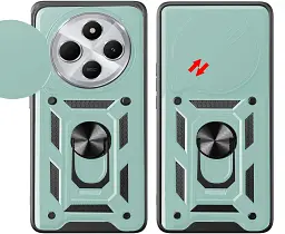 Панель BeCover Military для Xiaomi Redmi A4 5G Dark Green (712876) - мініатюра 2