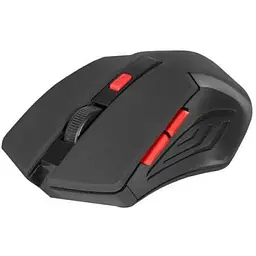Миша бездротова Defender Accura MM-275 чорний/Red USB оптична 800/1200/1600 dpi 6 кнопок 1xAA (52276)