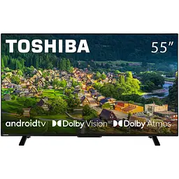 ТБ 55 Toshiba 55UA2363DG 4K UHD/LED/T2/Android 11/2 x 10W/Dolby Digital/HDMI/Wi-Fi/VESA 200 x 200 M4
