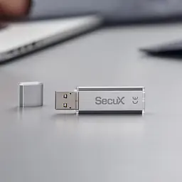 Флеш накопичувач SecuX Forte USB 64GB з шифруванням 1 шт (B0D6RG13DC) - мініатюра 4