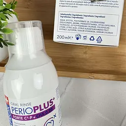 Ополіскувач для ротової порожнини Curaprox Perio Plus Forte CHX (0,2% хлоргексидин) 200 мл - мініатюра 2