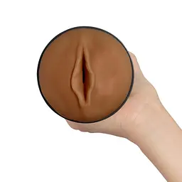 Мастурбатор-вагіна Kiiroo Feel Stroker Mid Brown для секс-машини Keon - мініатюра 6