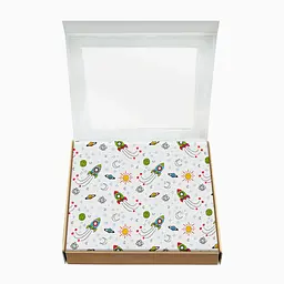 Пелюшка муслінова 80x100 Rockets COSAS (4822052263464) - мініатюра 2