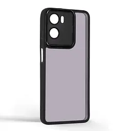 Защитный чехол для Motorola G05/E15, Shade, черный, TPU+PC, матовый, защита всего корпуса, панель-накладка, противоударный, с высокими бортами, амортизирует удары при падениях, ArmorStandart (ARM87416) - мініатюра 2
