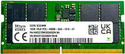 Модуль пам'яті Hynix DDR5 16GB SODIMM 4800 (HMCG78MEBSA092N BA) Б/в