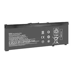 Акумулятор для ноутбука BestBatt HP (SR04XL) Omen 15-ce 15-dc Pavilion 15-cb 15-cx 15.4V 70.07 Wh Replacement