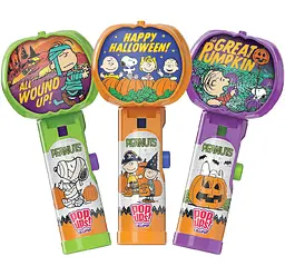 Набір льодяників Halloween Peanuts Pop Ups Lollipops 16шт, 127г - мініатюра 2