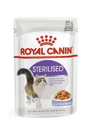 Вологий корм Royal Canin Sterilised Jelly для дорослих стерилізованих кішок та кастрованих котів 85 г