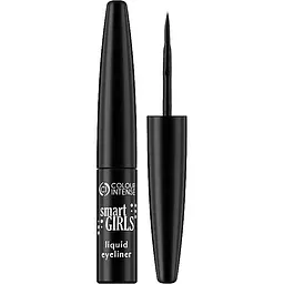 Підводка для очей Colour Intense рідка Eyeliner Smart Girls 4.5 мл (чорна) - мініатюра 2