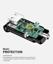 Автомобільний зарядний пристрій Luxe Cube 2USB 12W Білий (8886998698496) - мініатюра 2