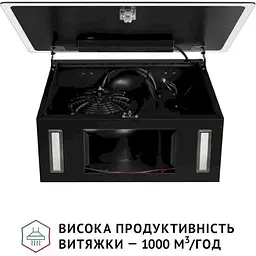 Витяжка Perfelli Riva Nero - мініатюра 6