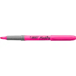 Маркер Bic текстовиділювач Grip, рожевий (bc811934) - мініатюра 2