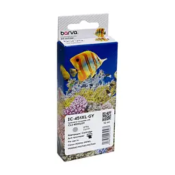 Картридж Barva Canon CLI-451GY XL (6476B001) 3350с (IC-451XL-GY)