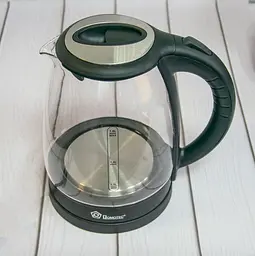 Скляний електрочайник з підсвічуванням Domotec MS-8110, чайник електричний 2 літри ea чайник електричних (ST) - мініатюра 3