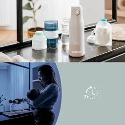 Термос підігрівач для сумішей Babymoov Moov & Feed бездротовий бежевий - мініатюра 4