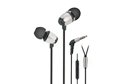 Навушники 2E S6 Pinion Mic Silver (2E-IES6SL)