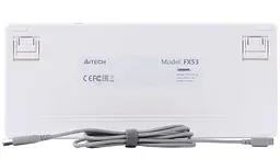 Клавіатура A4Tech A4-Tech Fstyler FX53 (White) (FX53 (White)) - мініатюра 4