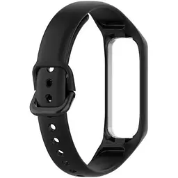 Ремінець DK для Samsung Galaxy Fit2 (R220) Silicone Sport Band (black) - мініатюра 2