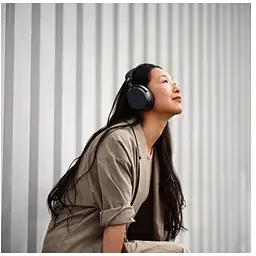 Навушники бездротові Sennheiser Momentum 4 Bluetooth Stereo чорні 509266 - мініатюра 10