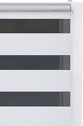 Преміум Рулонні штори День-Ніч Блеклайн Айс 170*160 посилена система - мініатюра 4