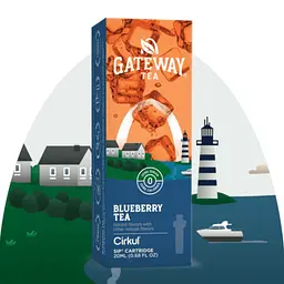 Картридж для напоїв Cirkul Gateway Flavor Cartridge Blueberry Tea 1 шт - мініатюра 2