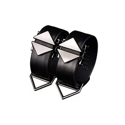 Набір фіксаторів для рук та ніг LOCKINK Hogtie Set, чорний, ремені з натуральної шкіри - мініатюра 6