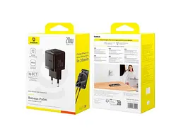 Мережевий зарядний пристрій BASEUS Palm Fast Charger 20 W Cluster Black (P10111602113-00) - мініатюра 9