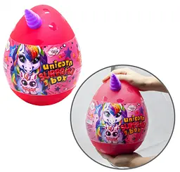 Набір креативної творчості Danko Toys Unicorn Surprise Box фіолетовий USB-01-01U - мініатюра 2