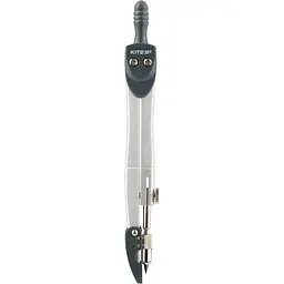 Циркуль у PVC чохлі 125 міліметрів сірий шкільний (K18-382-03)