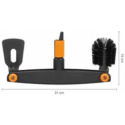 Щітка Fiskars QuikFit для чищення жолобів (1001414) - мініатюра 3