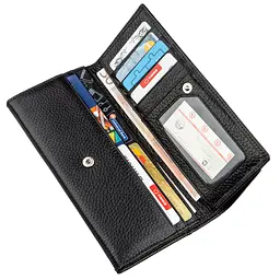 Жіночий шкіряний гаманець-візитниця ST Leather 10х18,5 см acs0014726 - мініатюра 4