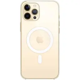 Оригінальний протиударний чохол Apple Clear Case MagSafe MHLN3ZM/A для iPhone 12 Pro Max (6.7") Прозорий - мініатюра 6