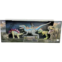 Набір Dino Toys Dinosaur World Ера динозаврів F63 4 шт. (Q9899-F63)