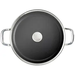 Сотейник з кришкою KitchenAid SSS, 28 см (CC005739-001) - мініатюра 2