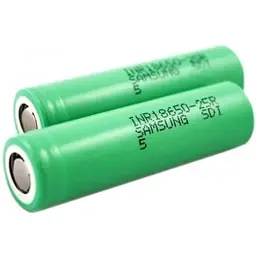 Акумулятор 18650 Samsung INR18650-25R 2500mah (20А) Зелений - мініатюра 3