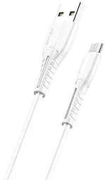 USB Кабель Usams microUSB U35 2A 1.0m Білий