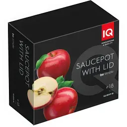 Каструля IQ Be Simple з кришкою 18 см 1.7 л (IQ-2049-18) - мініатюра 6