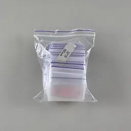 Пакети Zip-Lock прозорі 5x7 см, 100 шт, поліетиленові пакети із застібкою - мініатюра 3