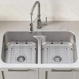 Комплект кухонний Kraus Ellis KCA-1200 Ellis, Нержавіюча сталь - мініатюра 2