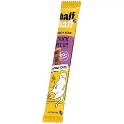 Ласощі для котів Half&Half у формі м'ясних паличок з качкою 5 г
