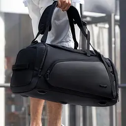 Сумка дорожня спортивна Mark Ryden 8206 45л Black (17589) - мініатюра 7