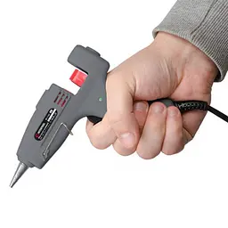 Клейовий пістолет Intertool RT-1101, 20-65 Вт, 7-7.5 мм, 180-195 °C, з вимикачем - мініатюра 5