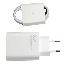 Зарядний пристрій Power Adapter Suite 33W, комплект 2 шт з кабелем Type-C, білий - мініатюра 4