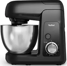Кухонна машина Bake Partner 1100Вт, чаша-метал, корпус-пластик, насадок-6, чорний Tefal kuh0015189 - мініатюра 6