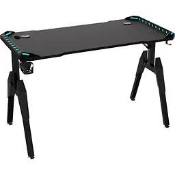 Комп'ютерний ігровий стіл GT Racer T-1444 Black [125870]