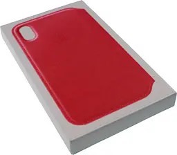 Чохол-книжка Apple Book Cover Case iPhone X Red