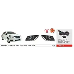 Фари дод.модель Nissan Versa 2014-18/NS-731/H11-12V55W/eл.проводка