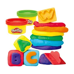 Набір для творчості Hasbro Play-Doh Fundamentals: Літери (E8532) - мініатюра 4