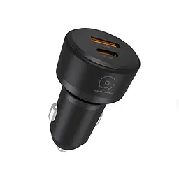 Автомобільний зарядний пристрій WUW-C242 PD20W+ QC18W білий
